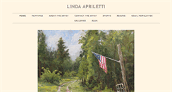 Desktop Screenshot of lindaapriletti.com